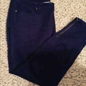 Navy blue pants